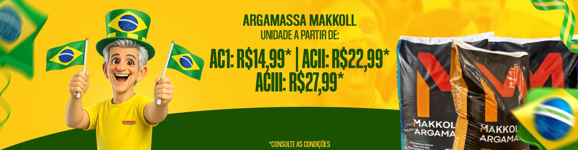 Romero materiais para construção