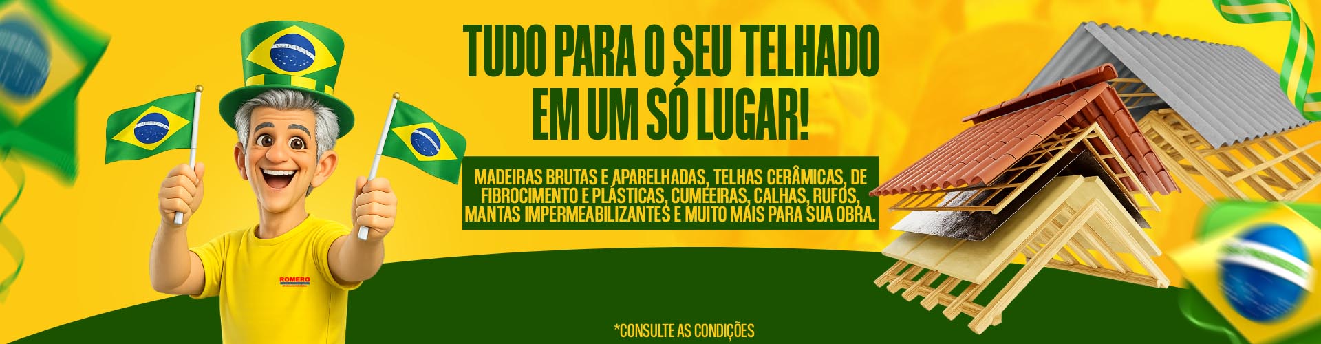 Romero materiais para construção